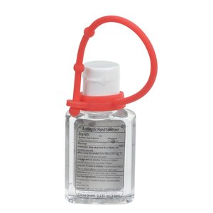 Additional Image 1 - a clear plastic bottle with a red handle