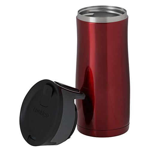 Additional Image 2 - a red and silver tumbler