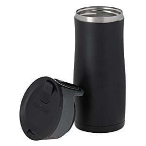 Additional Image 2 - a black and silver tumbler
