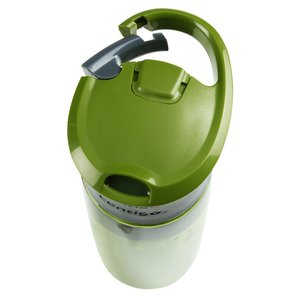 Additional Image 2 - a green and white water bottle