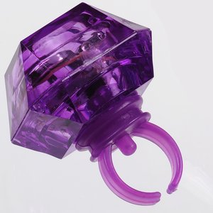Additional Image 1 - a purple ring with a purple cube