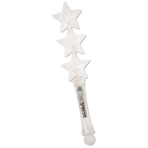 Additional Image 1 - a white magic wand with stars