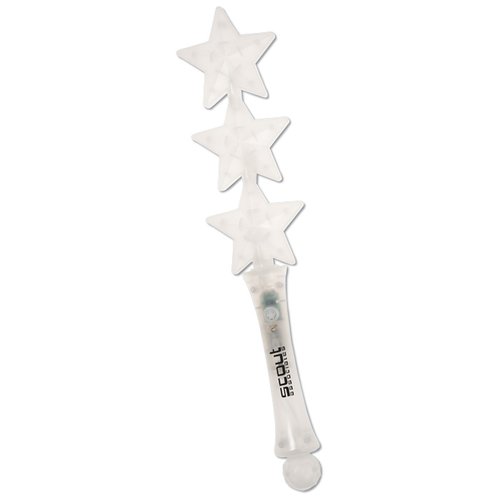 Additional Image 1 - a white magic wand with stars