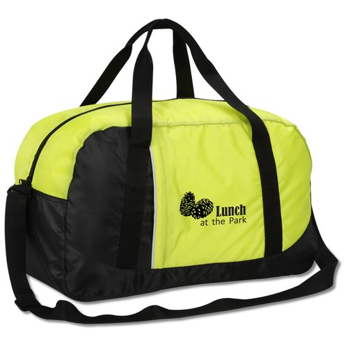 Additional Image 3 - a yellow and black duffel bag