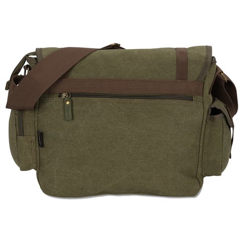 Additional Image 2 - a green bag with brown straps