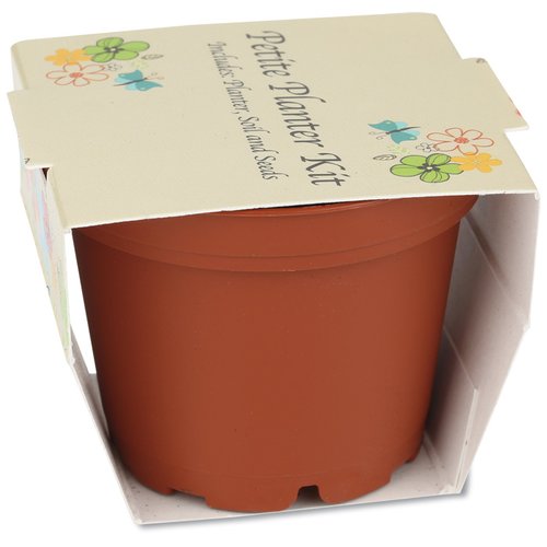 Additional Image 2 - a brown pot with a white label