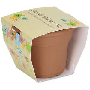 Additional Image 2 - a small brown pot in a box