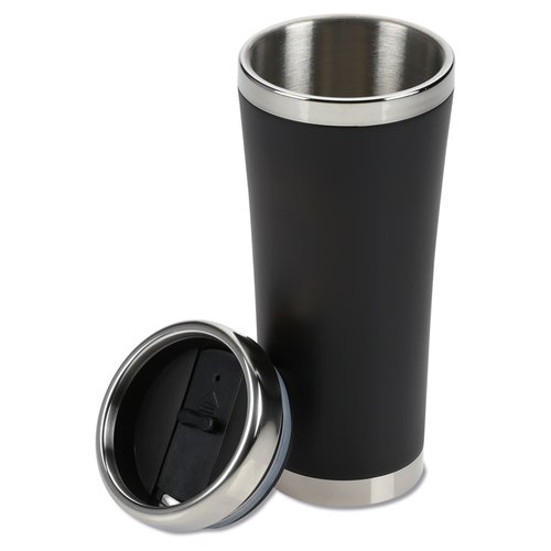Additional Image 1 - a black and silver cup