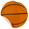 View Image 2 of 3 of Sport Ball Towel - Basketball