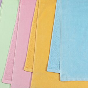 Additional Image 1 - a group of folded colorful napkins