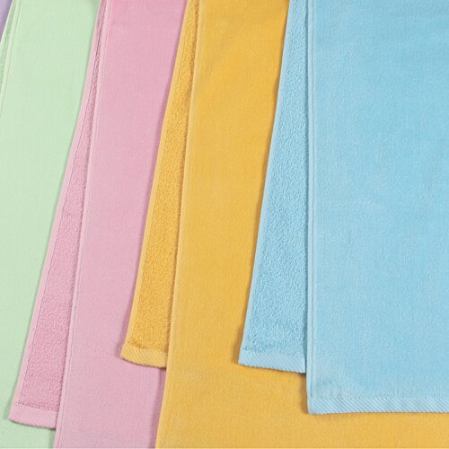 Additional Image 1 - a group of folded colorful napkins