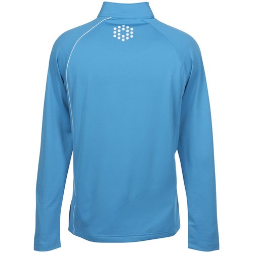Additional Image 1 - a blue long sleeved shirt