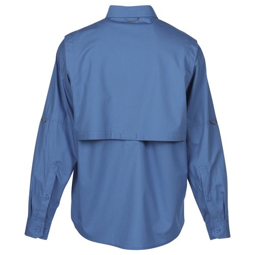Additional Image 1 - a blue shirt with a long sleeve