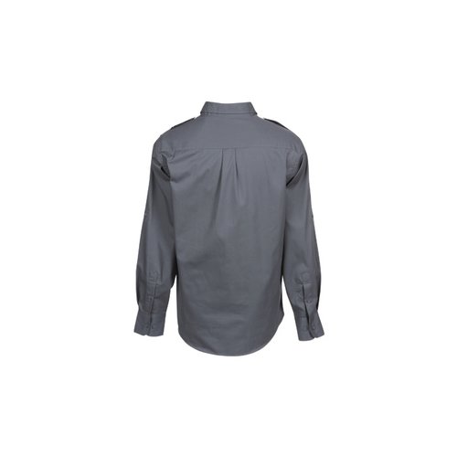 Additional Image 2 - a back of a grey shirt