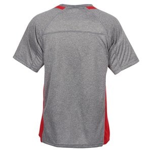 Additional Image 1 - a grey shirt with red trim