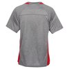 View Image 2 of 3 of Heather Challenger Colorblock Tee - Men's - Embroidered