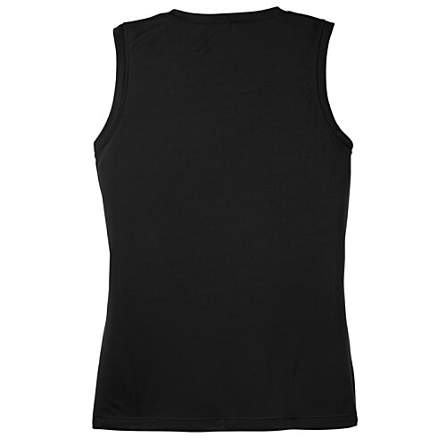 Additional Image 1 - a black tank top on a white background