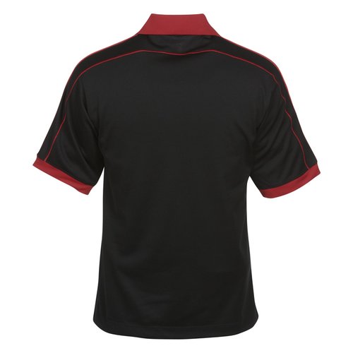 Additional Image 1 - a black shirt with red trim