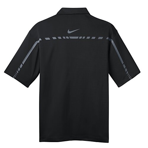 Additional Image 1 - a black shirt with a white stripe