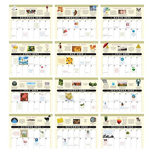 Additional Image 1 - a calendar with many different colored buttons