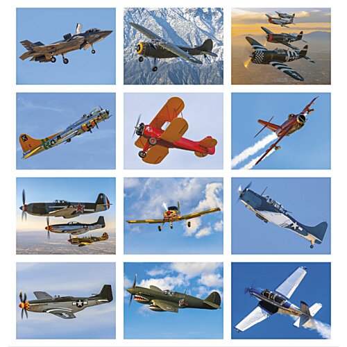 Additional Image 1 - collage of airplanes in the sky
