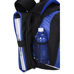 Additional Image 1 - a blue and black backpack