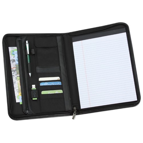 Additional Image 1 - a black and white pen holder