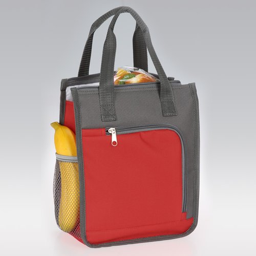 Additional Image 2 - a red and grey bag
