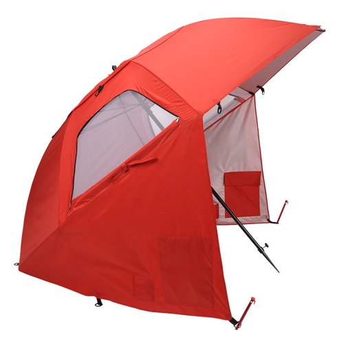 Additional Image 5 - a red tent with a white roof