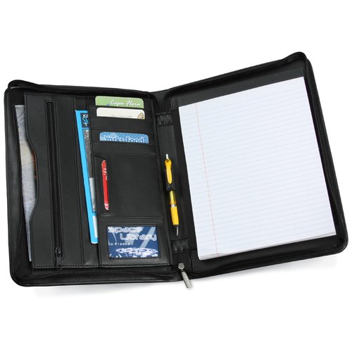 Additional Image 1 - a black folder with a white paper
