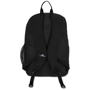 Additional Image 1 - a black backpack with straps