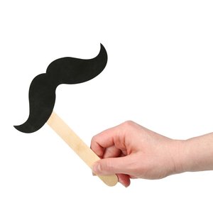 Additional Image 1 - a hand holding a fake mustache