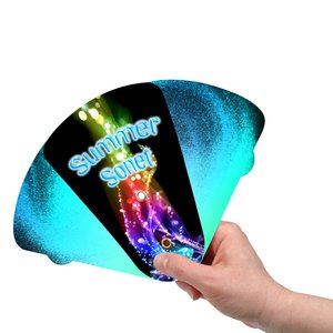 Additional Image 1 - a hand holding a blue fan