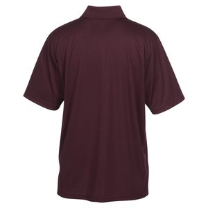 Additional Image 1 - a back of a maroon shirt