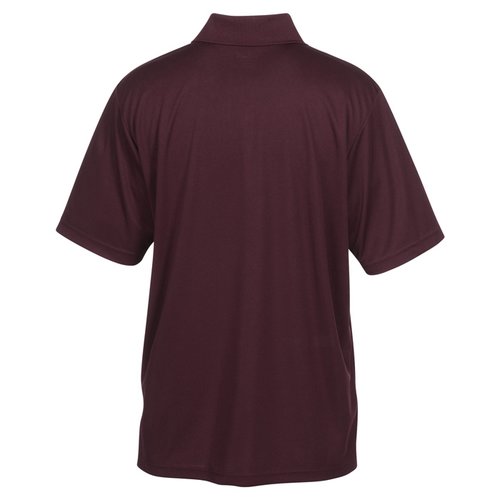 Additional Image 1 - a back of a maroon shirt