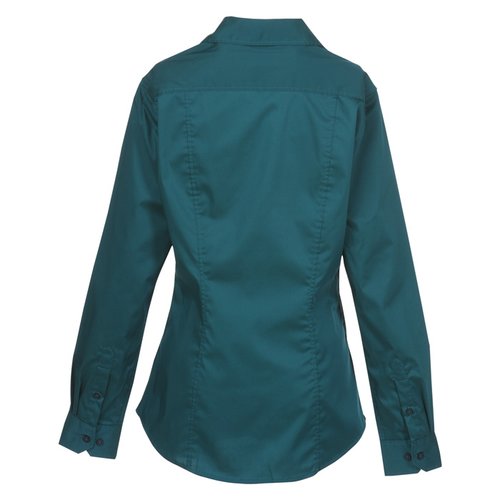 Additional Image 1 - a back of a green shirt