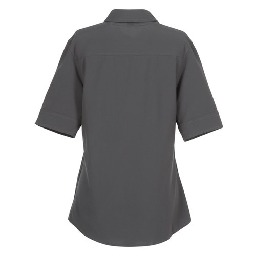 Additional Image 1 - a back of a black shirt