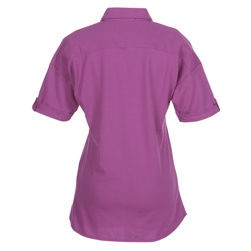 Additional Image 1 - a purple shirt on a white background