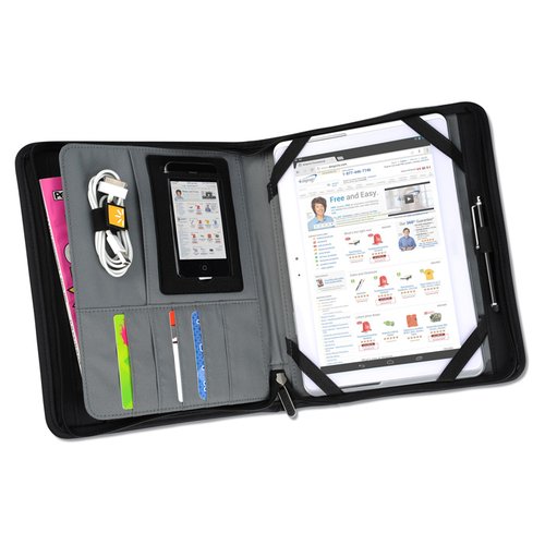 Additional Image 1 - a black and white rectangular object with a white screen
