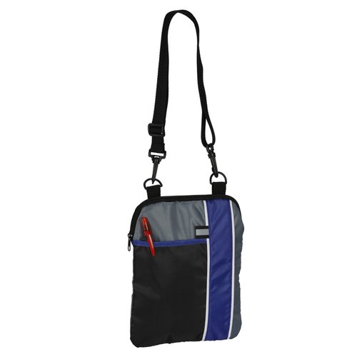 Additional Image 1 - a black and blue purse
