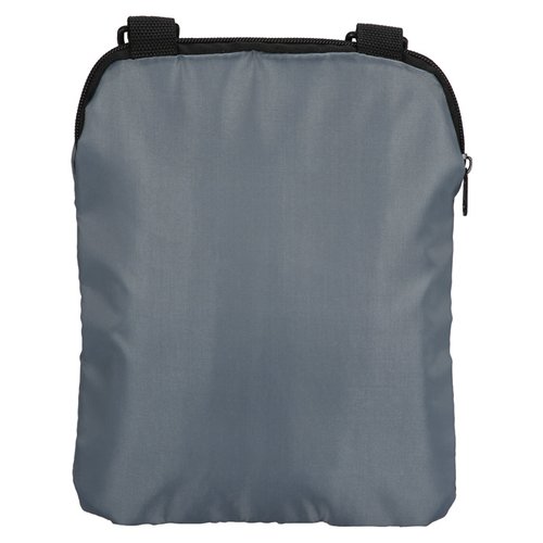 Additional Image 2 - a grey bag with black handles