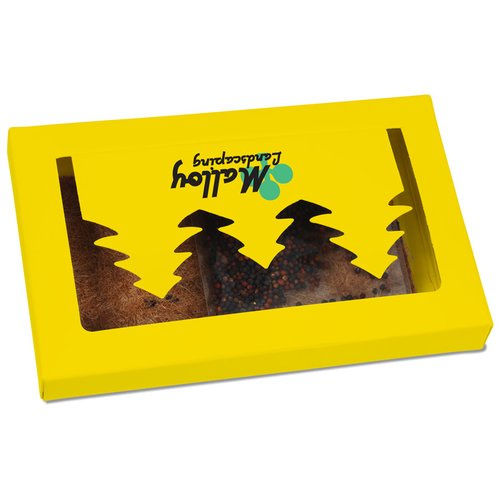 Additional Image 2 - a yellow rectangular object with a black image on it