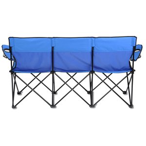 Additional Image 4 - a blue folding chair with a white background