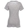 View Image 2 of 2 of Northshore Burnout Jersey V-Neck T-Shirt-Ladies'-Full Color