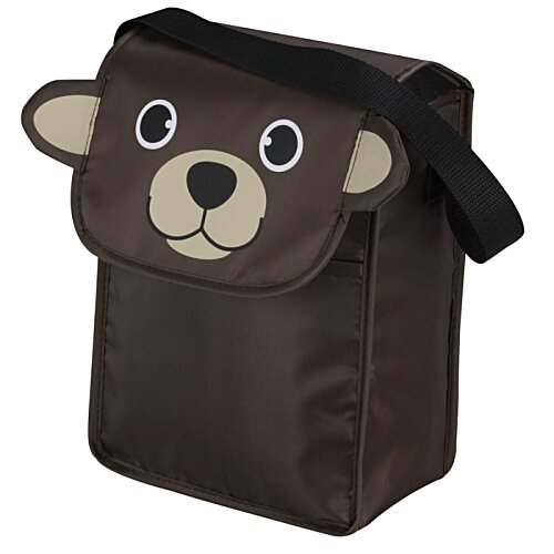 Additional Image 1 - a brown bag with a bear face
