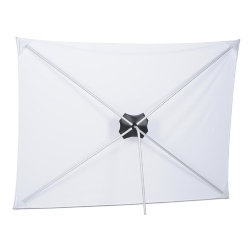 Additional Image 2 - a white umbrella with a black circle on it