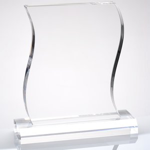 Additional Image 1 - a glass sculpture on a white surface