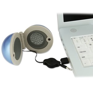 Additional Image 3 - a phone with a speaker attached to it