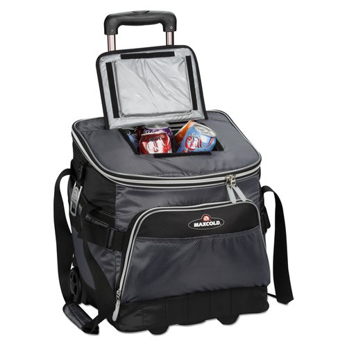 Additional Image 2 - a black bag with a lid open