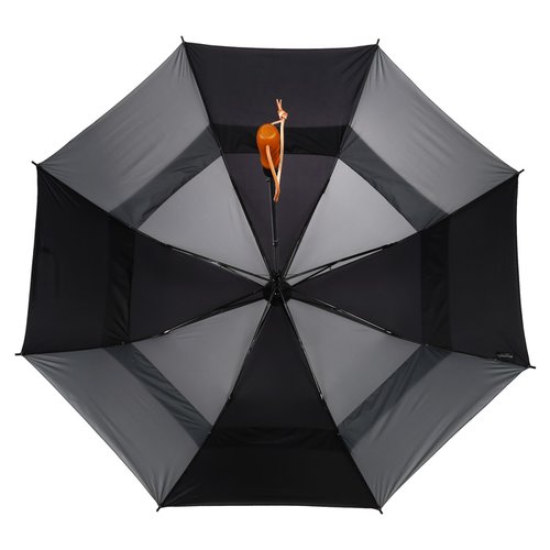 Additional Image 2 - a black and grey umbrella
